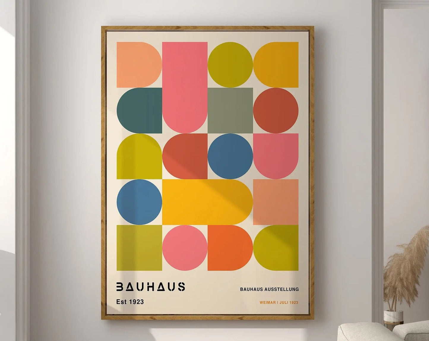 Canvanation 41 / 20x30cm Affiche Moderne Salon Bauhaus