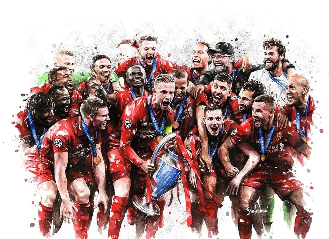 Canvanation 30 / 30x40cm Affiche Joueur De Foot