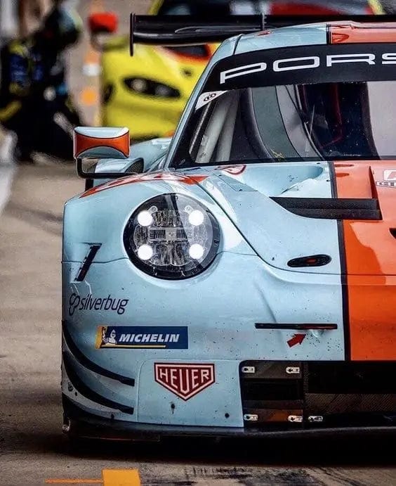 Canvanation 11 / A4 50x70cm Affiche Voiture De Course Porsche