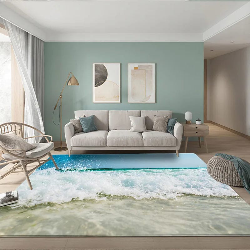 Canvanation 2 / 100x150cm Tapis De Chambre - 3D Thème Mer