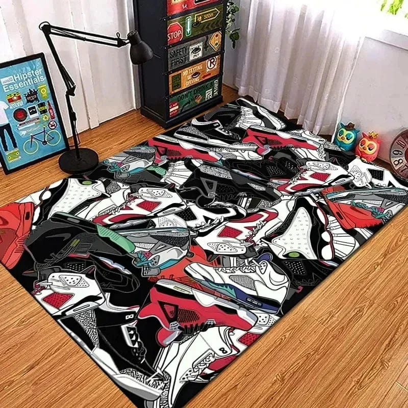 Canvanation 17 / 40x60cm Tapis De Chambre - Sneakers