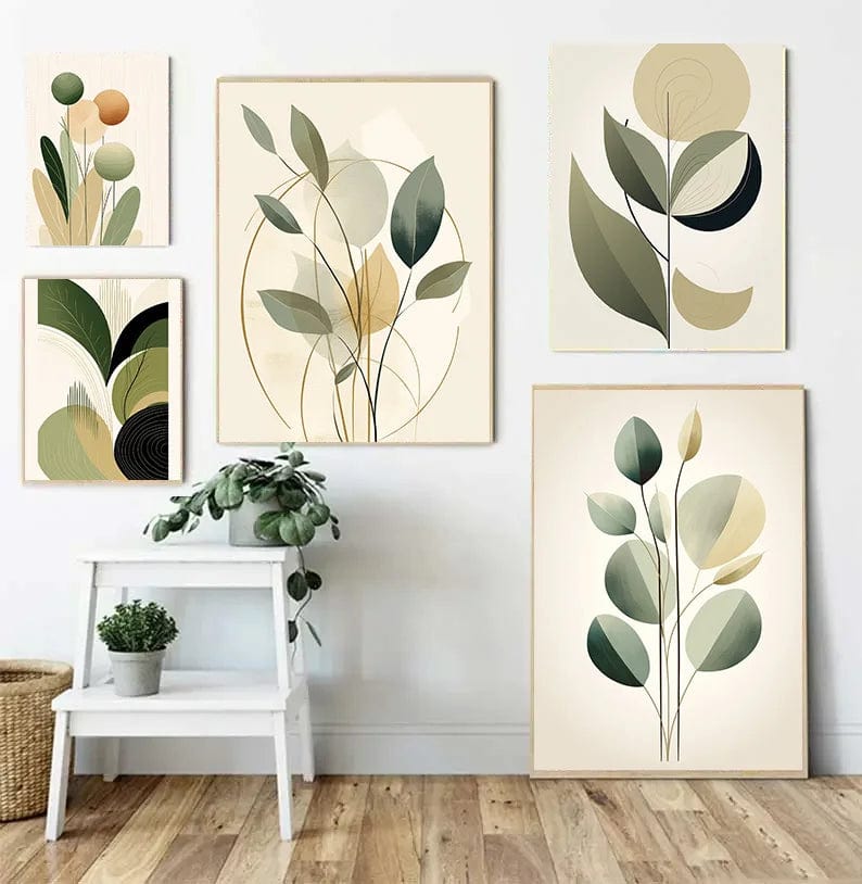 Canvanation Affiche Minimaliste - Fleurs