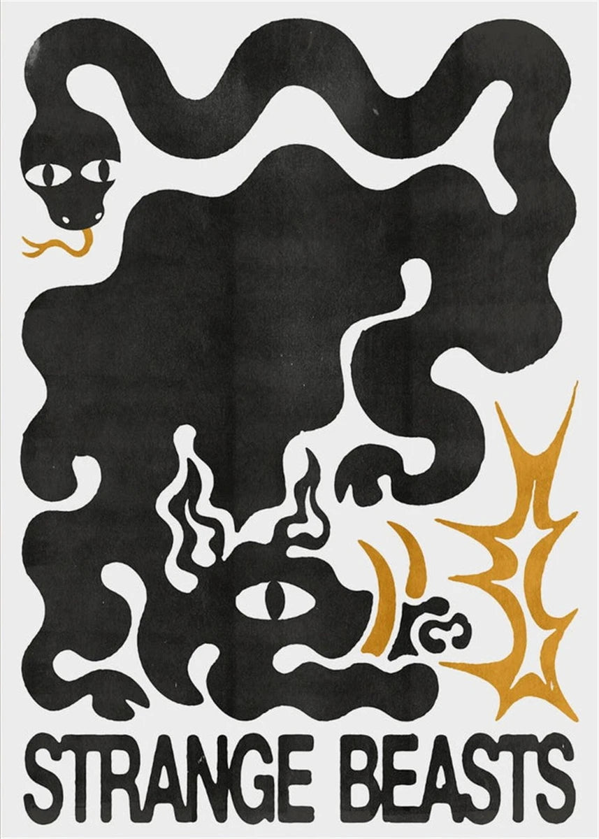 Affiche Abstrait Art Japonais