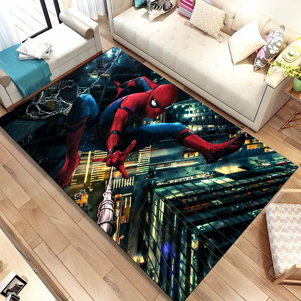 Canvanation 23 / 40x60cm(15x23in) Tapis Chambre Spider Man Marvel HD