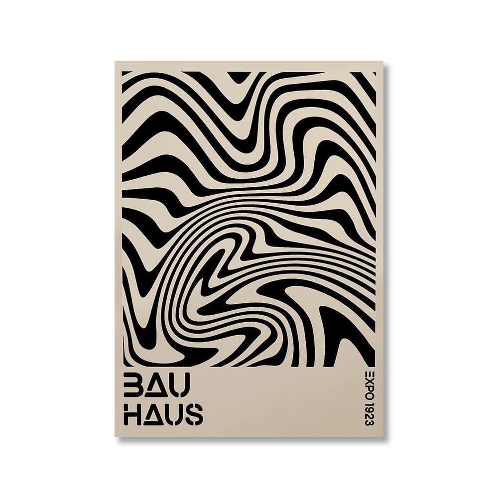 Canvanation QP10816-6 / 21x30cm Affiche Abstrait Bauhaus