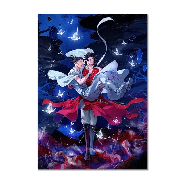 Canvanation Affiche Japonais Anime Tian Guan Ci Fu