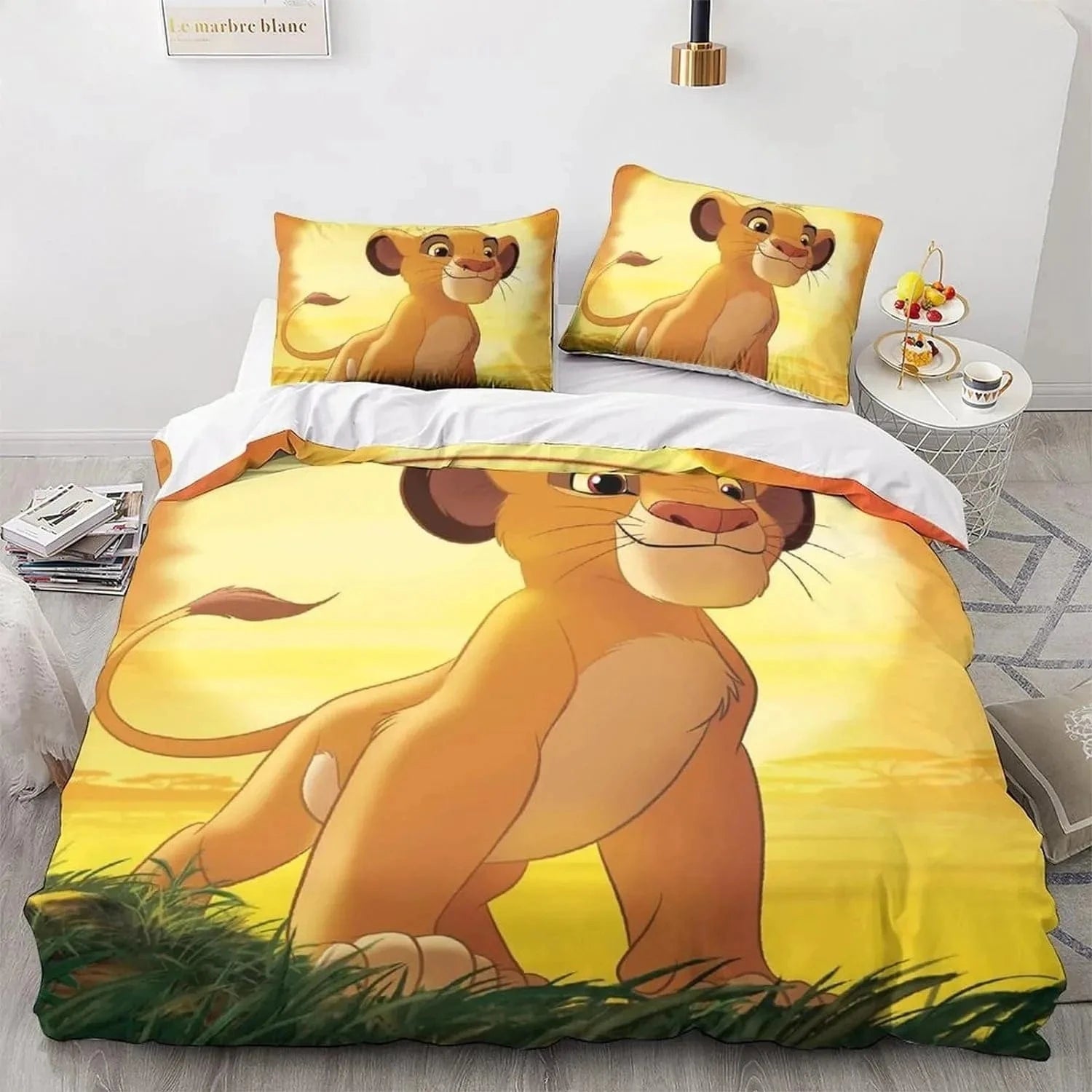 Canvanation G / 200X230cm Housse De Couette - Disney Lion King Simba