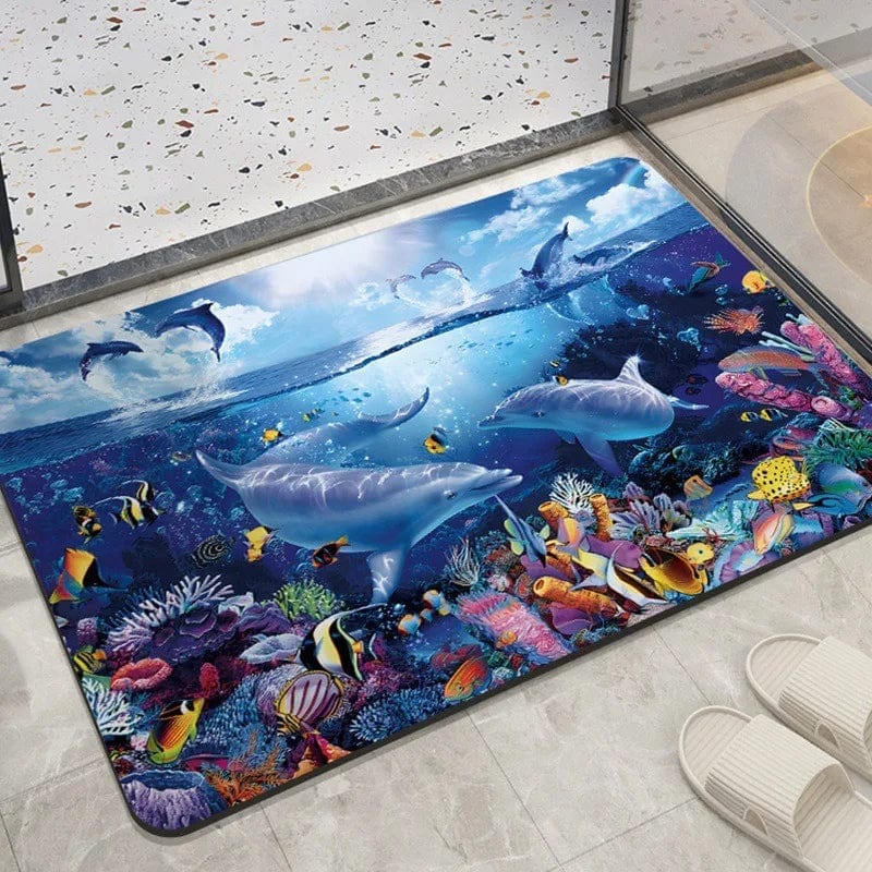 Canvanation 7 / 50x80cm Tapis De Chambre - Thème Océan