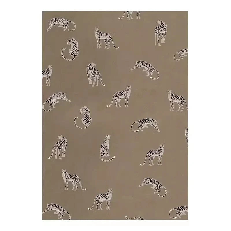 Canvanation YO114-QD / 240x360cm Tapis De Chambre - Leopard Luxe