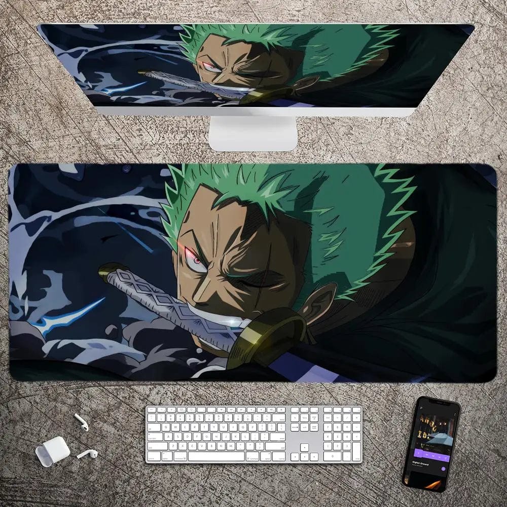 Canvanation z9 / 900x400x5mm Tapis De Souris - Anime Japonais One Piece Luffy Zoro