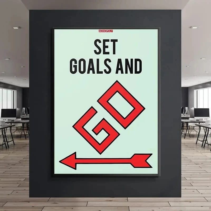 Canvanation Affiche Alec Monopoly Motivation