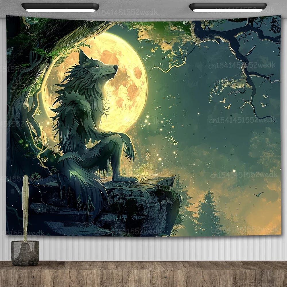 Canvanation BGT8562 / 150X100CM Tapisserie - loup