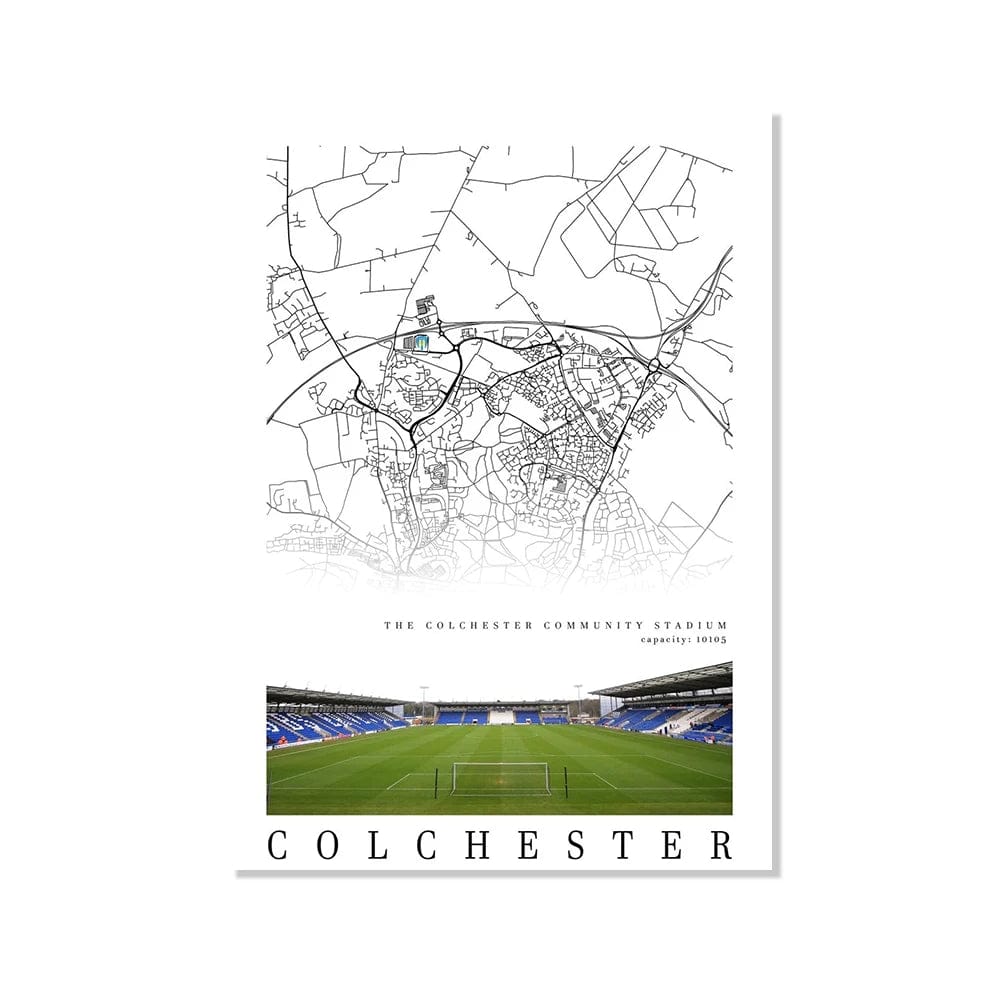Canvanation DJ9824-7 / 30X40cm No Frame Affiche Terrain De Football