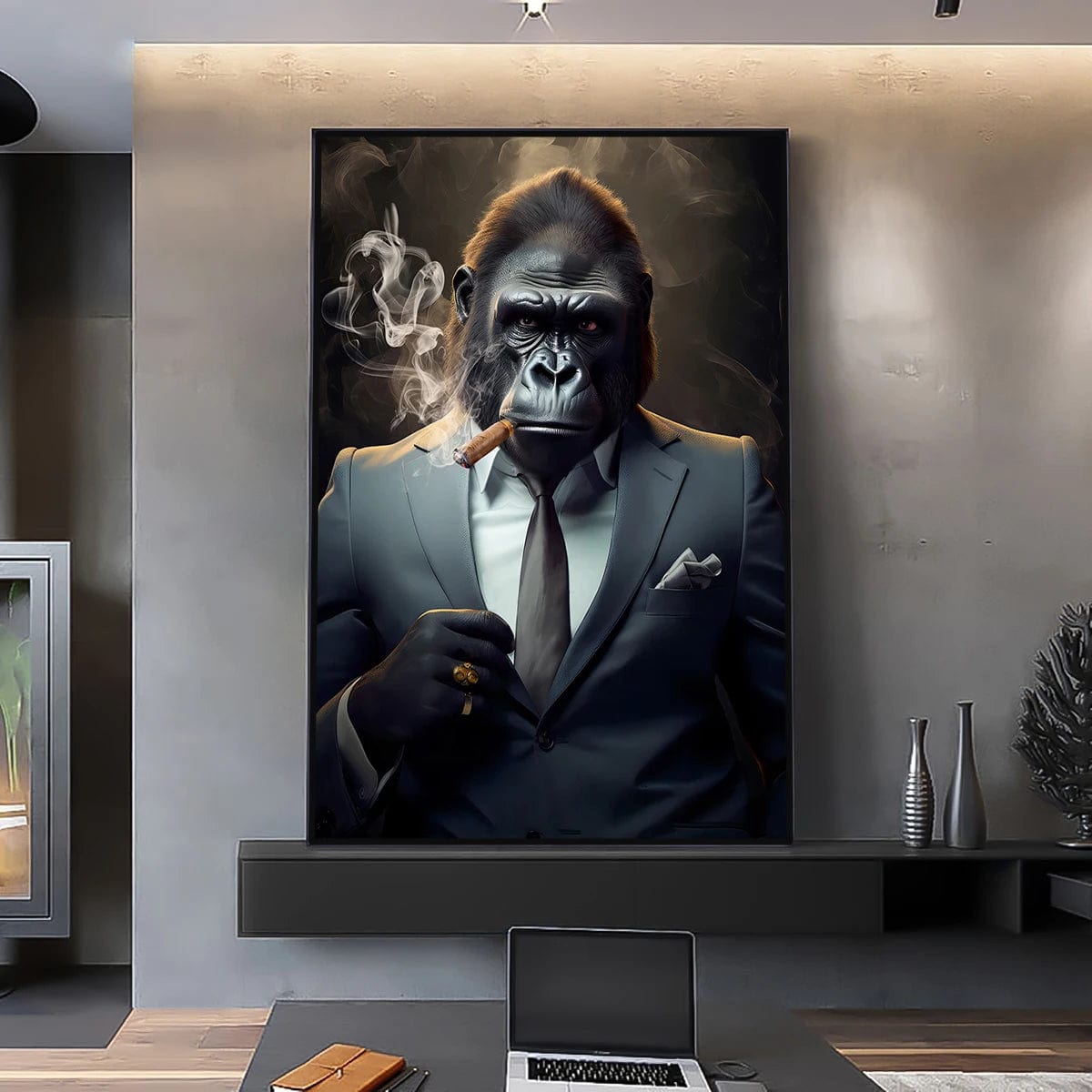 Canvanation Affiche Singe Gorille Costume