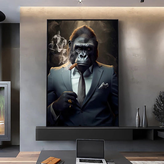 Canvanation Affiche Singe Gorille Costume
