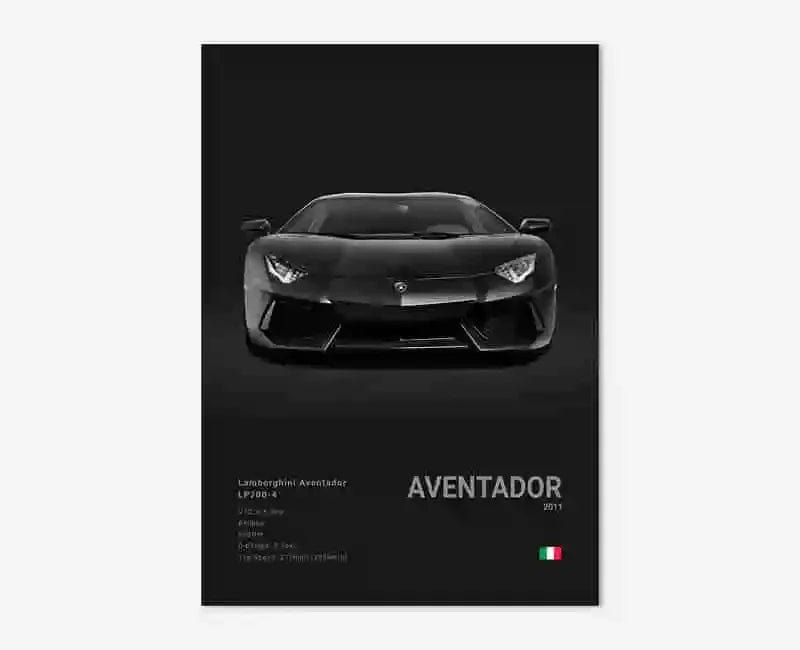 Canvanation 21 / 50x70cm Affiche Voiture Lamborghini Luxe Sto Veneno Urus Aventador SVJ