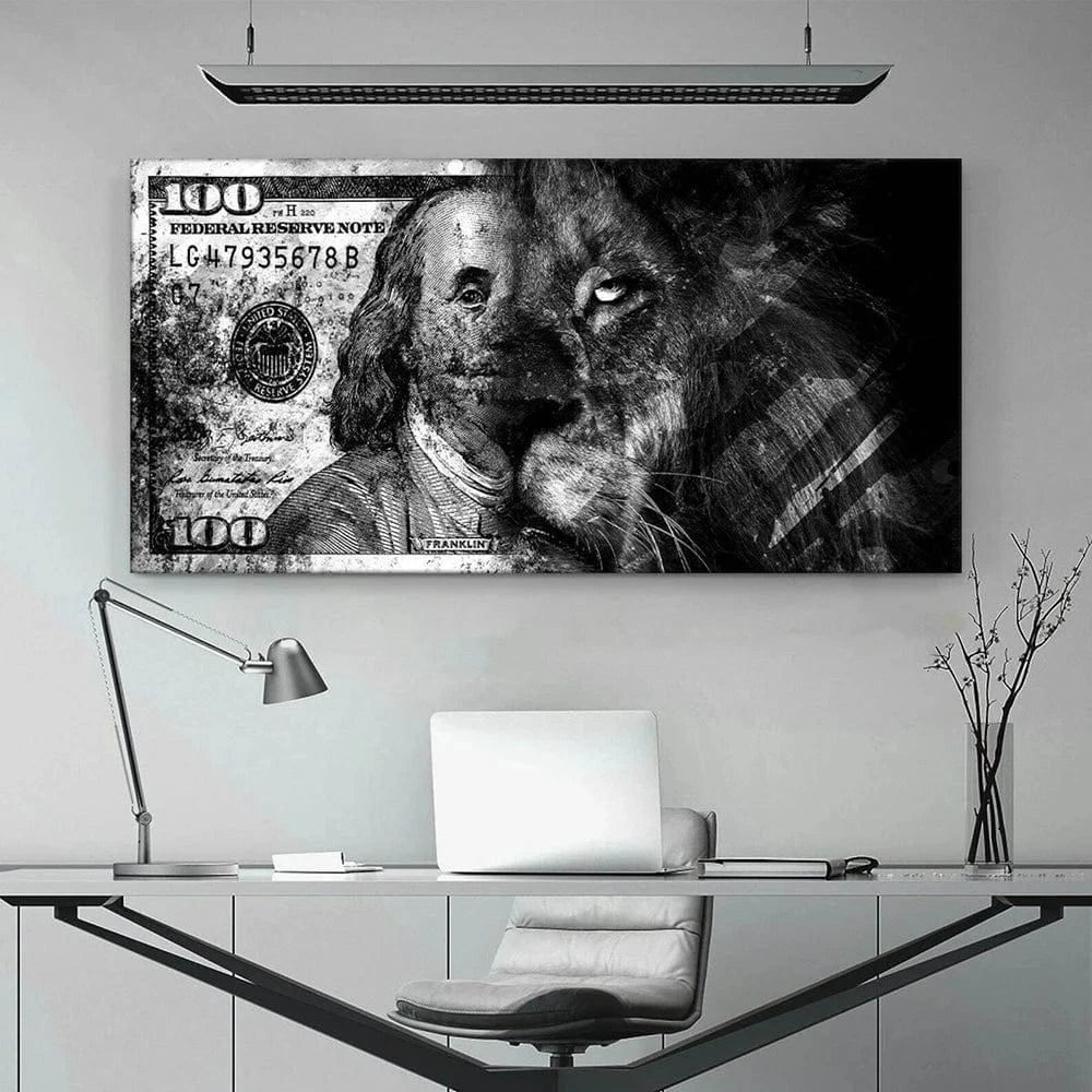 Canvanation Affiche Pop Art Picsou Billet De Banque