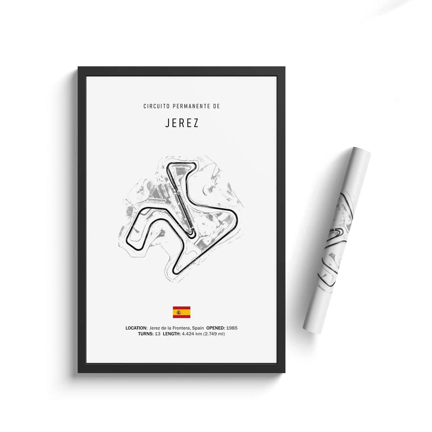Canvanation 31 / 50x70cm Affiche Circuit Formule 1