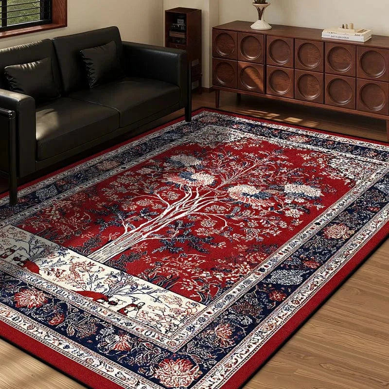 Canvanation BS122-Flannel-8 / 5.9x9.1ft(180x280cm) Tapis Berbère rectangulaire 3D imprimé – Style moderne & persan