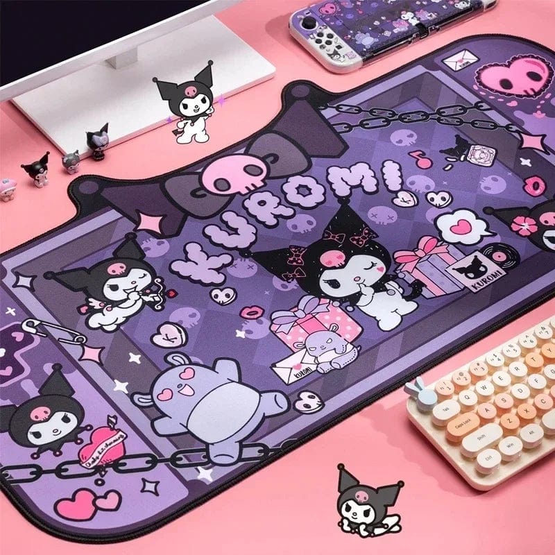 Canvanation Tapis De Souris - Sanrios Cute Kuromi Anime 79cm x 35cm
