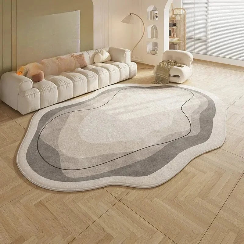Canvanation WR1650-YD-A / 200x250cm(6.5x8.1ft) Tapis Forme Géométrique Ultra Doux  – Style moderne et polyvalent