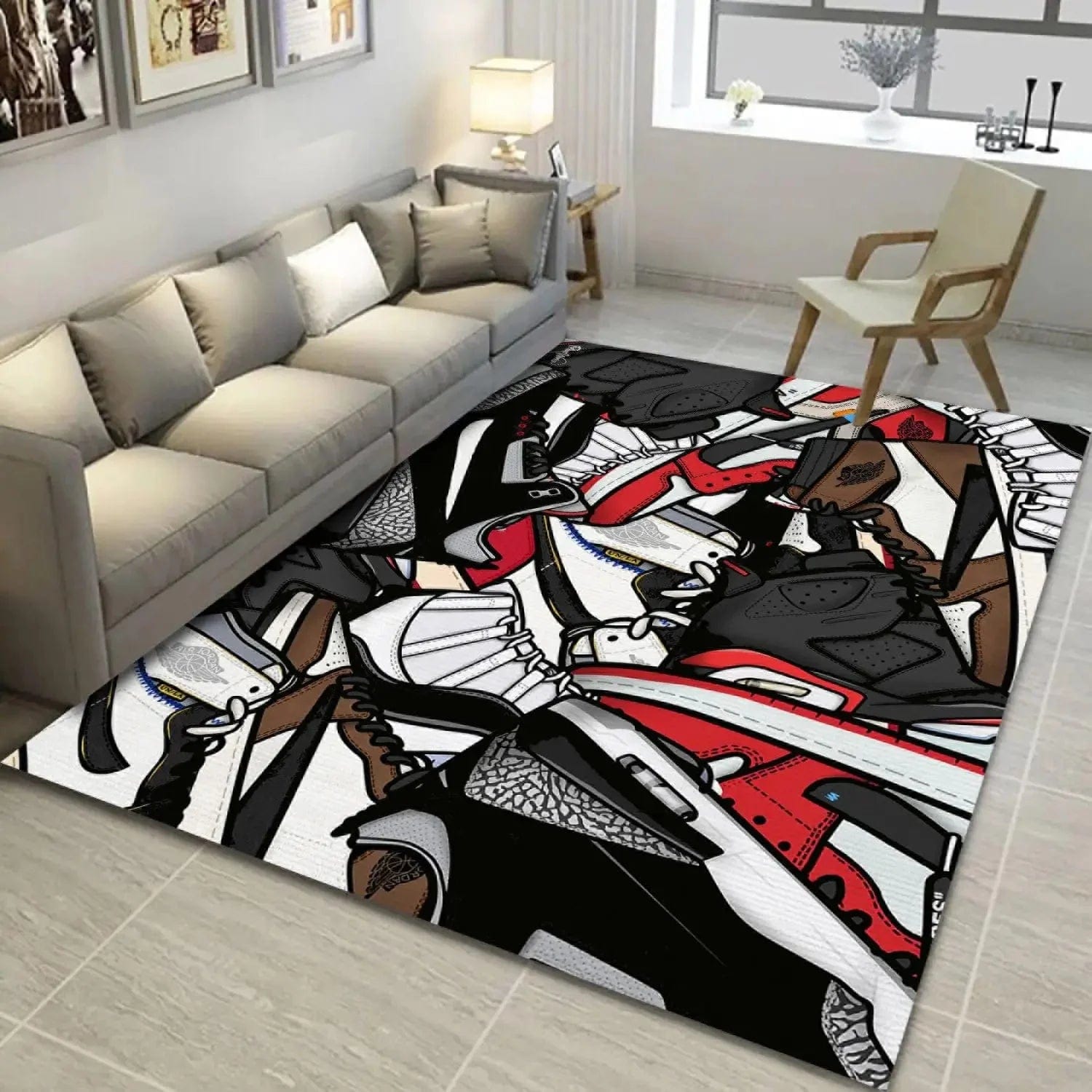 Canvanation 3 / 80x120cm Tapis De Chambre - Sneakers