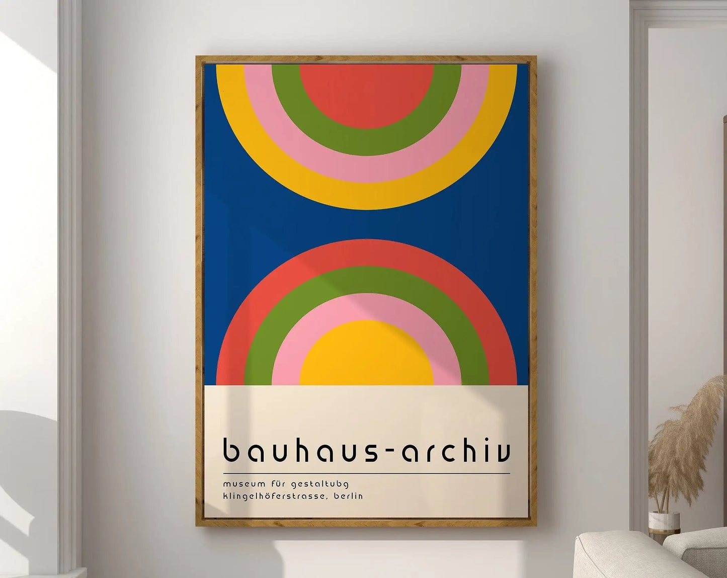 Canvanation 43 / 20x30cm Affiche Moderne Salon Bauhaus