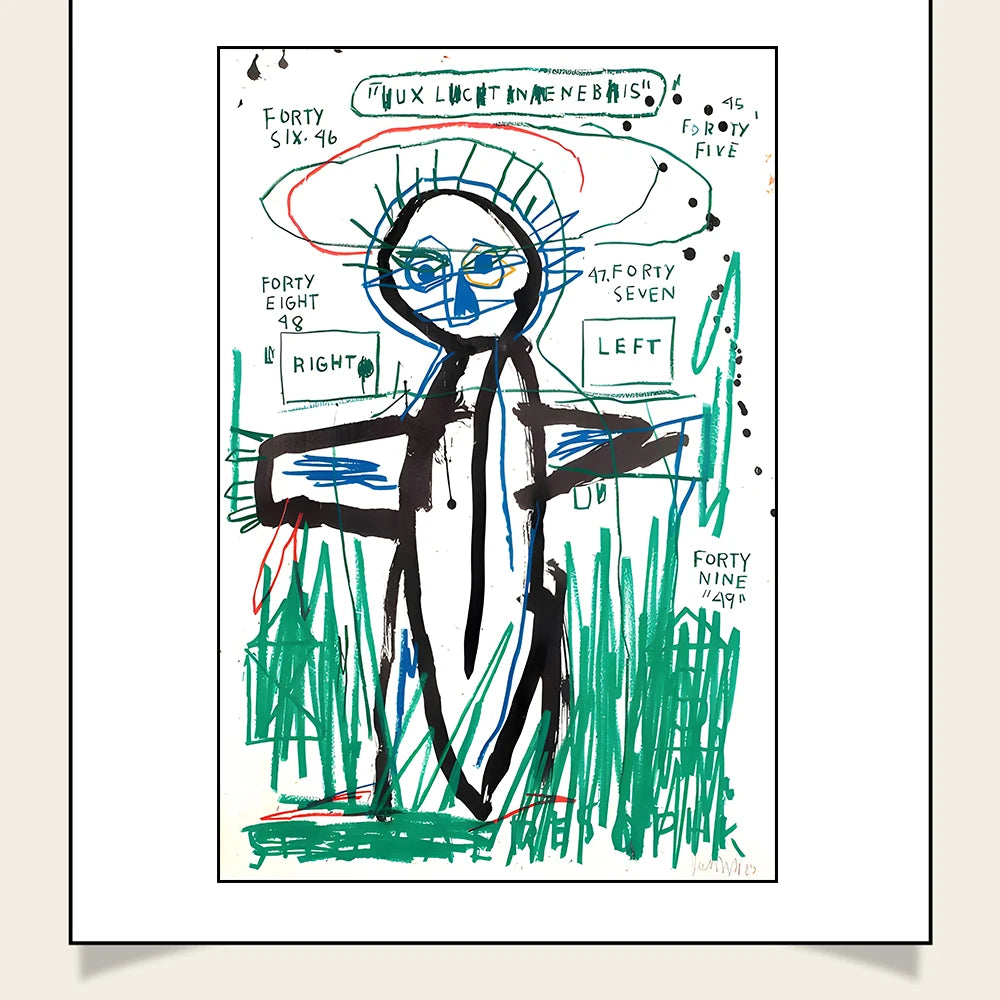 Affiche Art Abstrait Africain