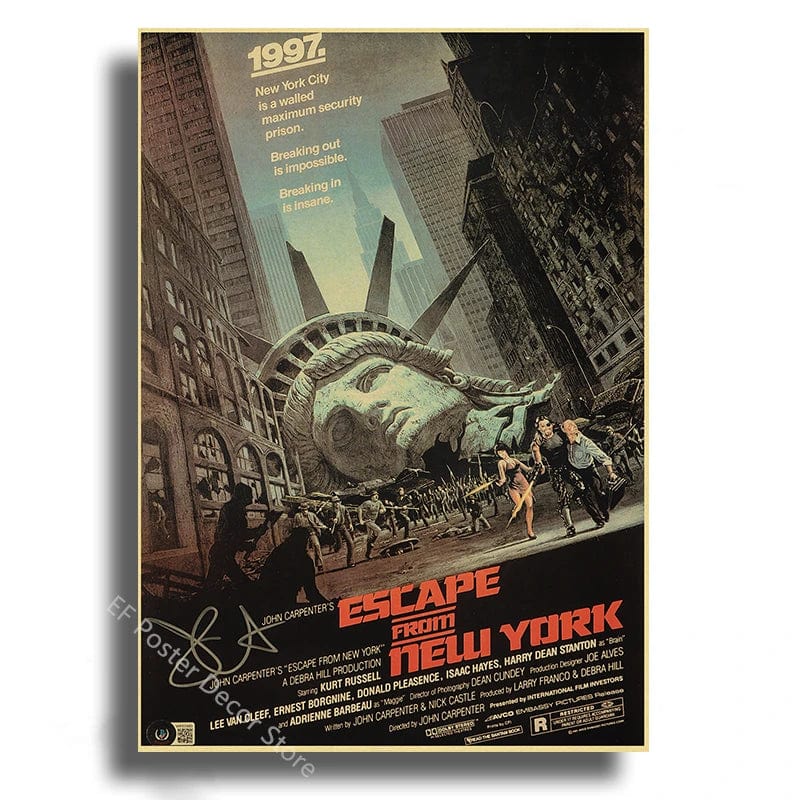 Canvanation 11 / 21cmx29.7cm Poster Cinema Vintage