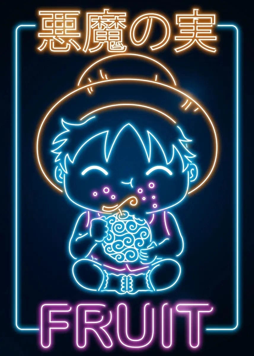 Canvanation 4 / 30x42cm Affiche Japonais Neon Retro Nourriture Ramen
