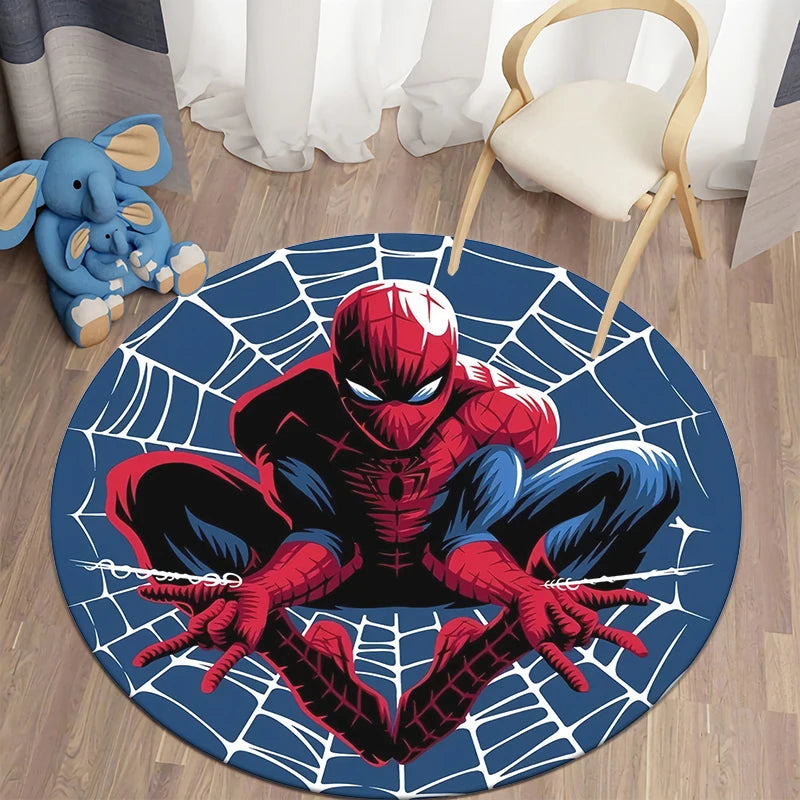 Tapis Rond - Spider Man