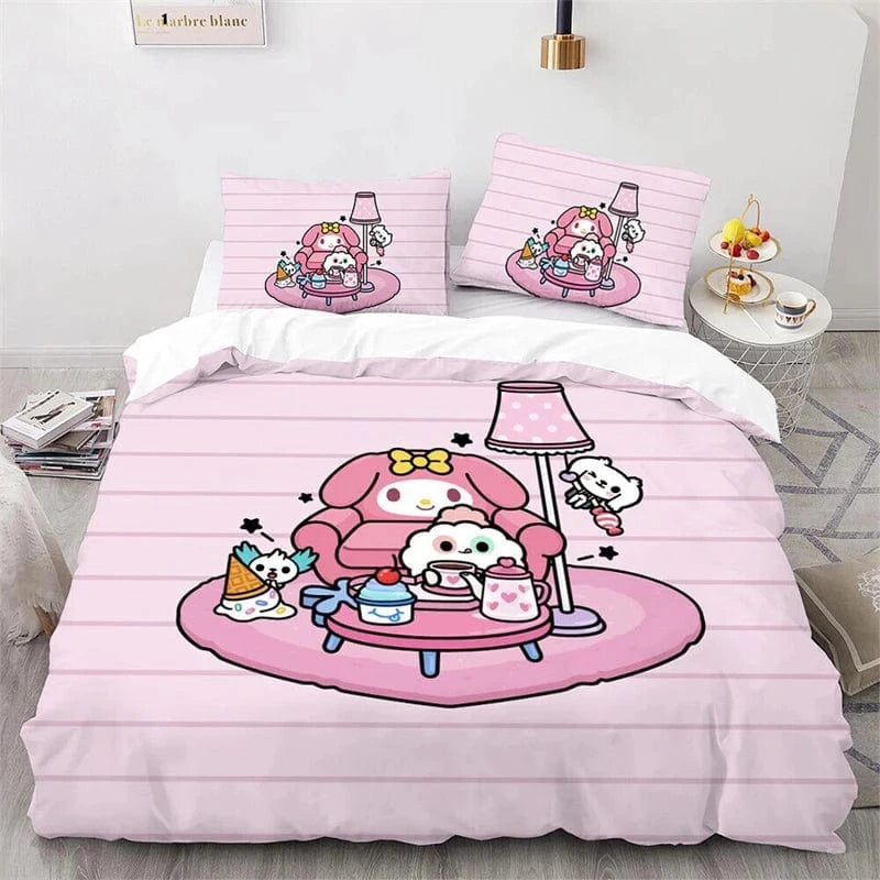 Canvanation Housse De Couette - Kawai Hello Kitty