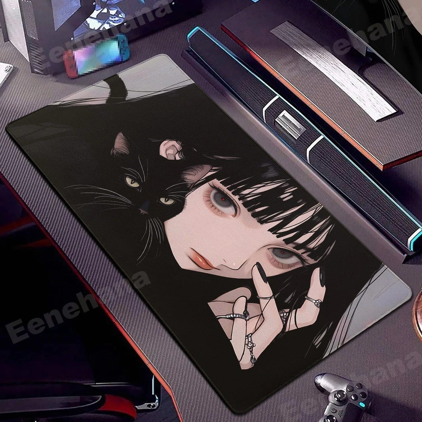 Canvanation Tapis De Souris -  Anime Fille Japon Geisha