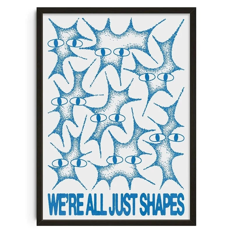 Canvanation F0067-32 / 50X70cm Affiche Vintage Abstrait Classic