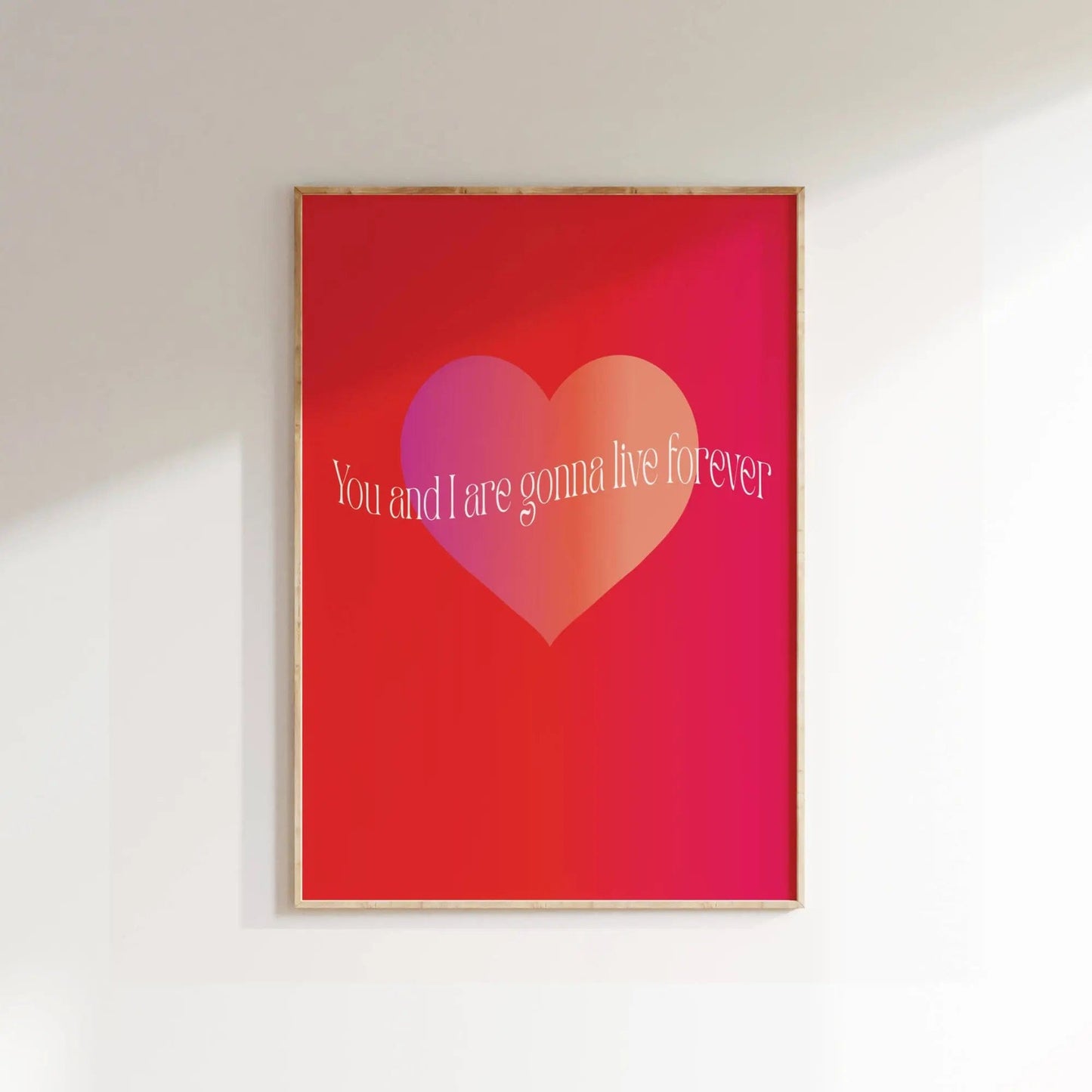 Canvanation 13 / 20x30cm Affiche Citation Ciao Amore Espagnol