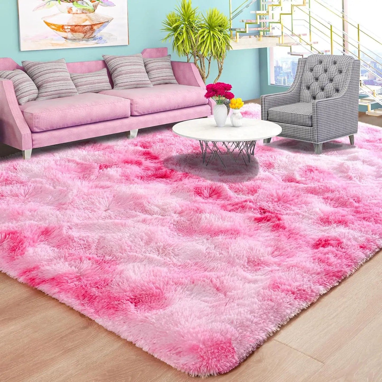 Canvanation A09 / 160x200cm Tapis De Chambre - Ultra Doux au toucher