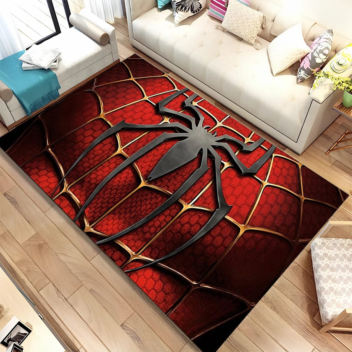 Canvanation 2 / 80x120cm(31x47in) Tapis Chambre Spider Man Marvel HD