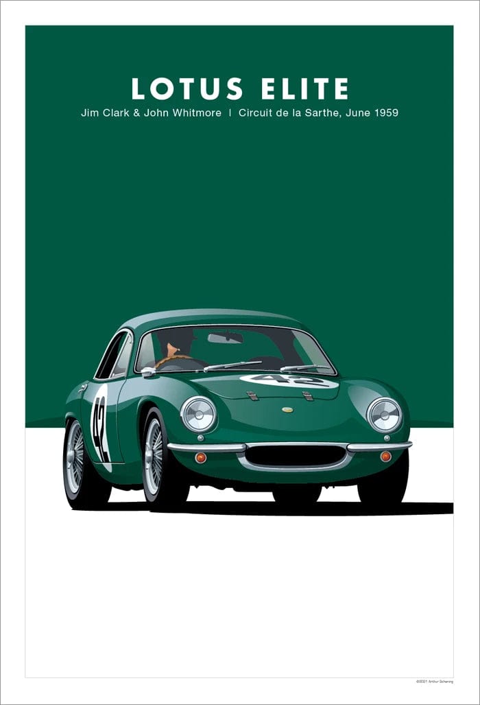 Canvanation Affiche Retro Voiture GTR
