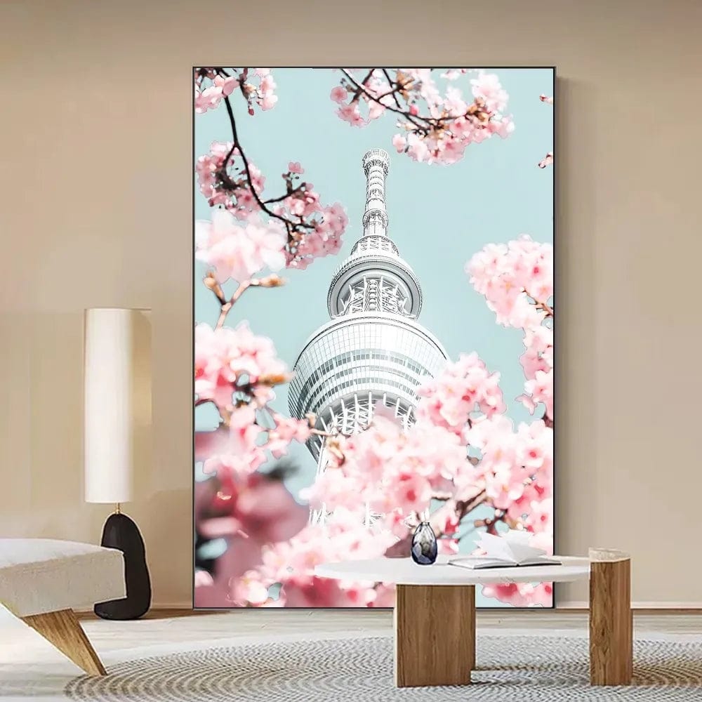 Canvanation z4 / 42x30 Affiche Japonaise Sakura