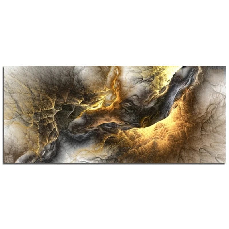 Canvanation QP10215-E / 50x115cm Affiche Peinture Abstraite Moderne