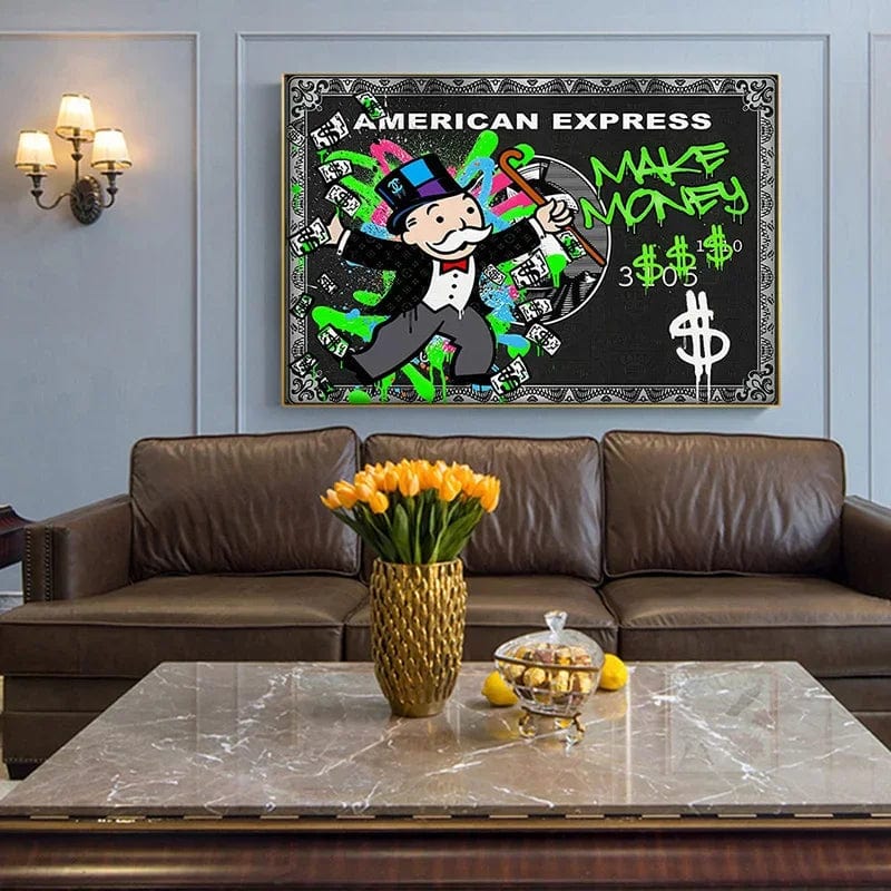 Canvanation Affiche Moderne Monopoly Alec Pop Art