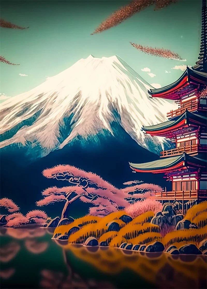 Canvanation 22 / 50x70cm Affiche Pop Art Neon Japon Tokyo Rue