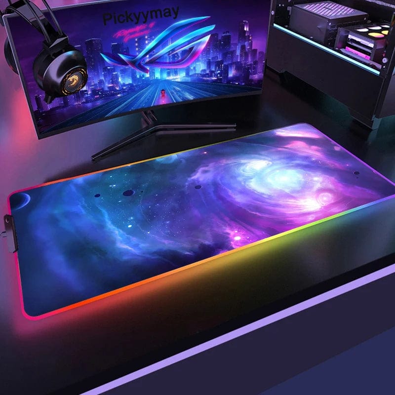 Canvanation CD00011 (10) / 400x900x3mm Tapis De Souris - Espace RGB