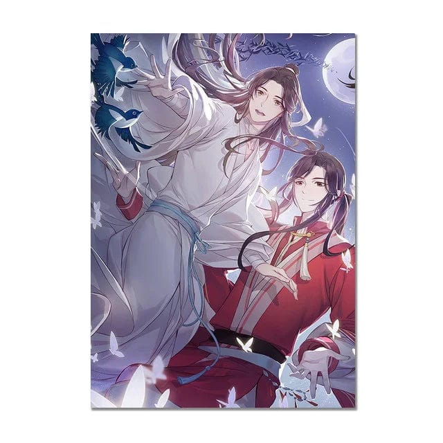 Canvanation 4 / 70X100cm Affiche Japonais Anime Tian Guan Ci Fu