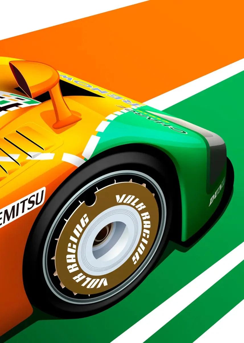 Canvanation 10 / 20X30cm Affiche Voiture Sport Course Formule