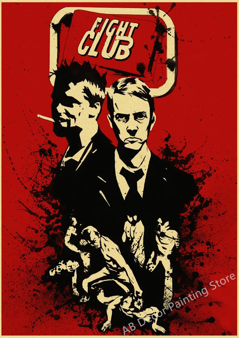 Canvanation 10 / 42cmx30cm Poster Film Vintage Fight Club