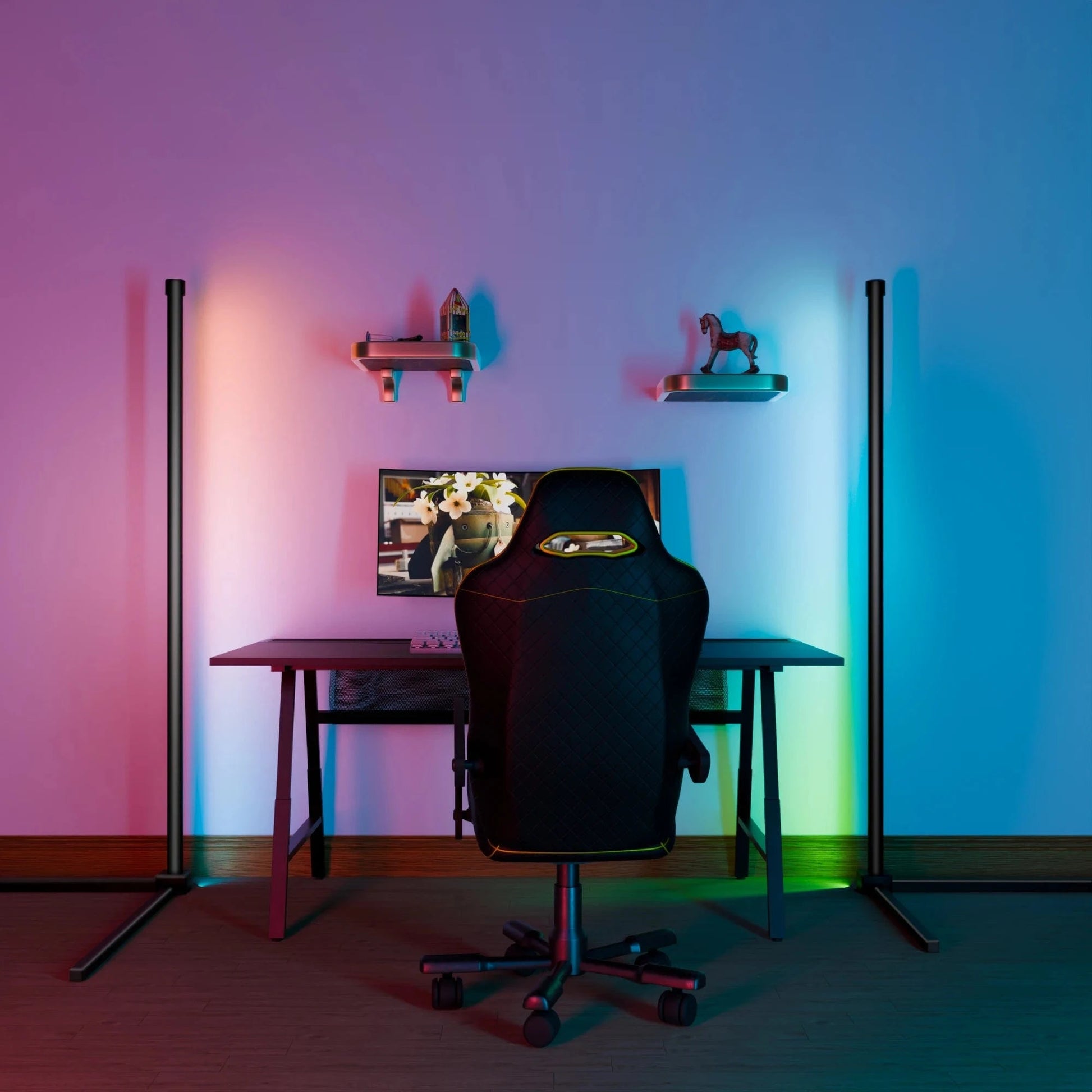 Canvanation Lampadaire LED d'Angle
