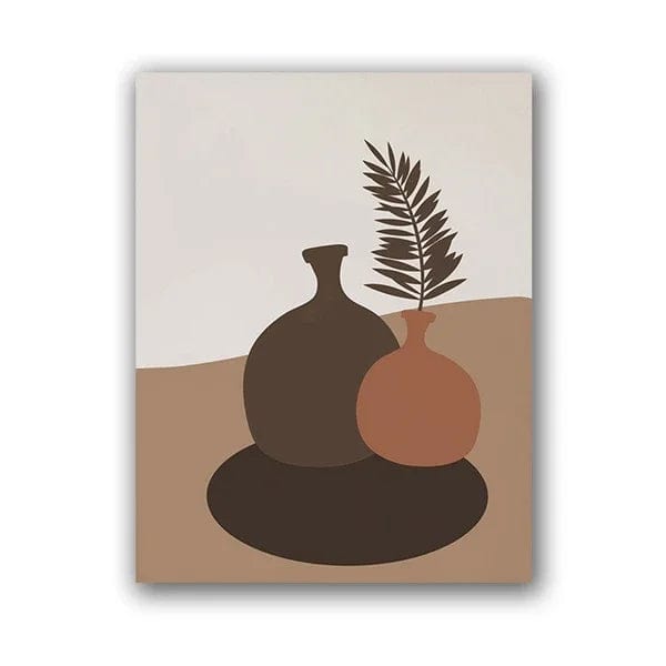 Canvanation 2PC99 / 40x50 cm Affiche Minimaliste Femme Africaine