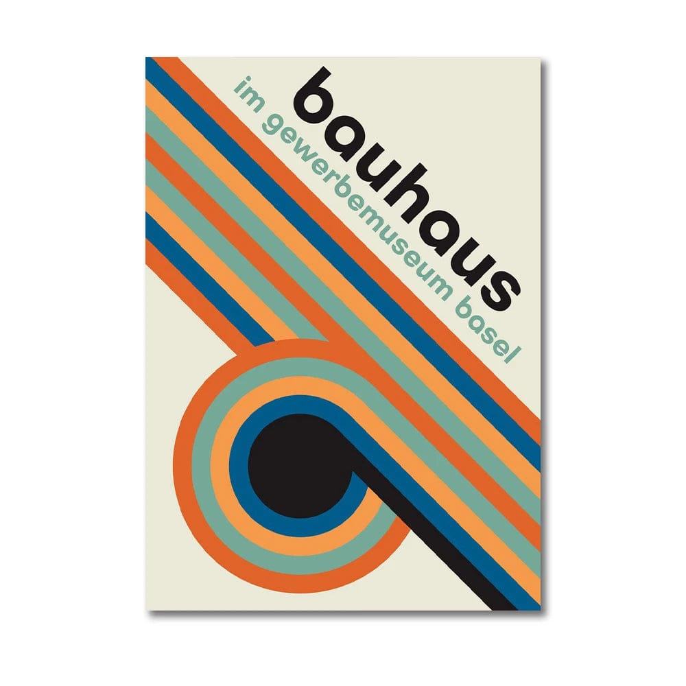 Canvanation 2 / 50x70cm Affiche Abstraite Moderne Bauhaus