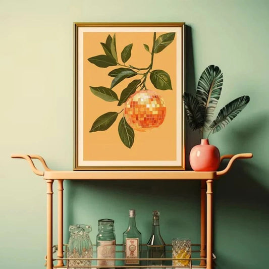 Canvanation Affiche Fruits Retro